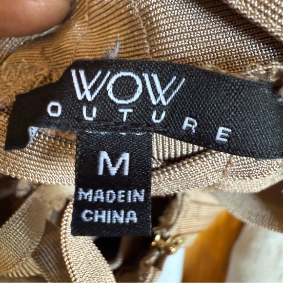 WOW Couture Light Tan Cropped Blazer - Picture 6 of 6